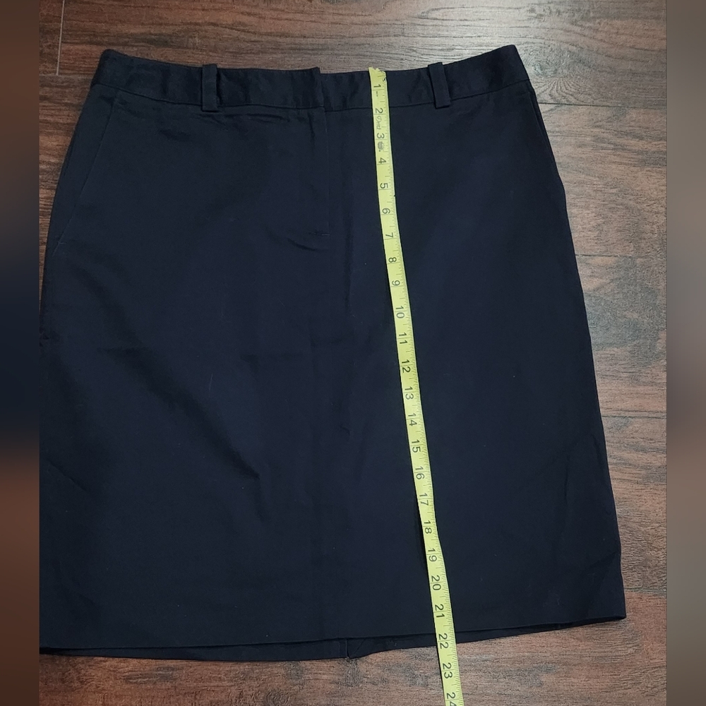 Brooks BROTHERS A-Line Cotton Faille SKIRT 💥 - Picture 6 of 8